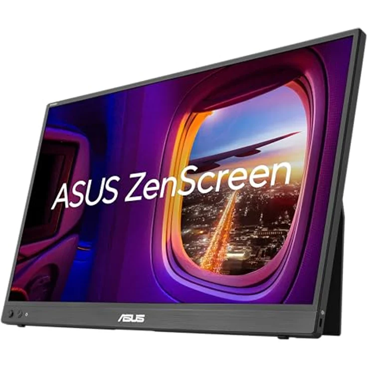 ASUS ZenScreen MB16NCG, Tragbarer Monitor 16 Zoll WQXGA (2560 x 1600), 155 Hz, 100% sRGB, Power Pass Through, USB-C, mini-HDMI, Auto Rotate, Stativ – Bild 2