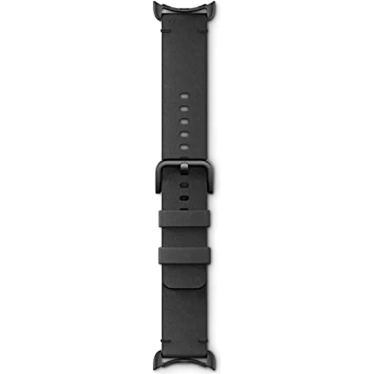 Google Pixel Watch Handgefertigtes Lederarmband – Black, klein