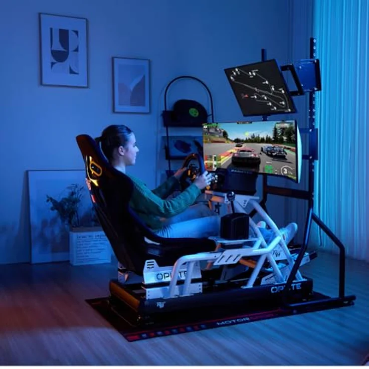 OPLite Monitor-Halterung R8, Ergonomischer Single Monitor Stand aus stabilem Stahl, schwarz – Bild 8