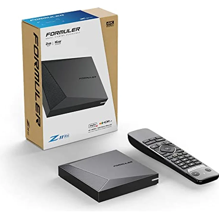 Formuler Z11 Pro 4K Android 11 OTT 2GB RAM 16GB WiFi Flash schwarz – Bild 1