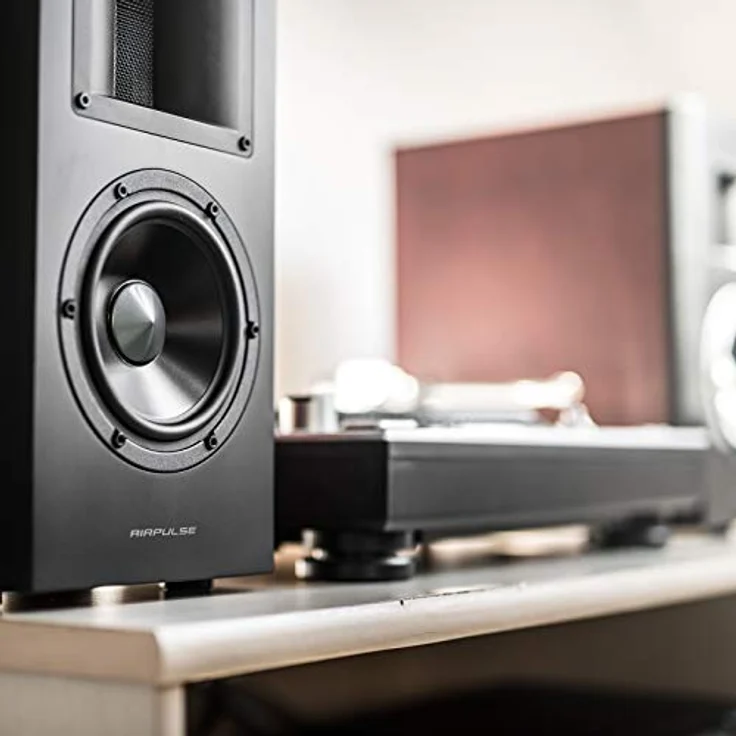 Edifier Aktivboxen AIRPULSE A200 2.0 cherry Bluetooth, AP-A200 – Bild 5