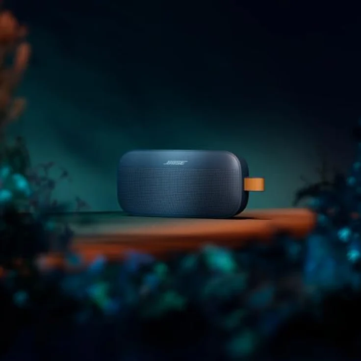 Bose SoundLink Flex (2. Gen.), Tragbarer Bluetooth-Lautsprecher mit naturgetreuem Klang, bis zu 12 Stunden Akkulaufzeit, staub- und wasserdicht, Dämmerungsblau – Bild 3