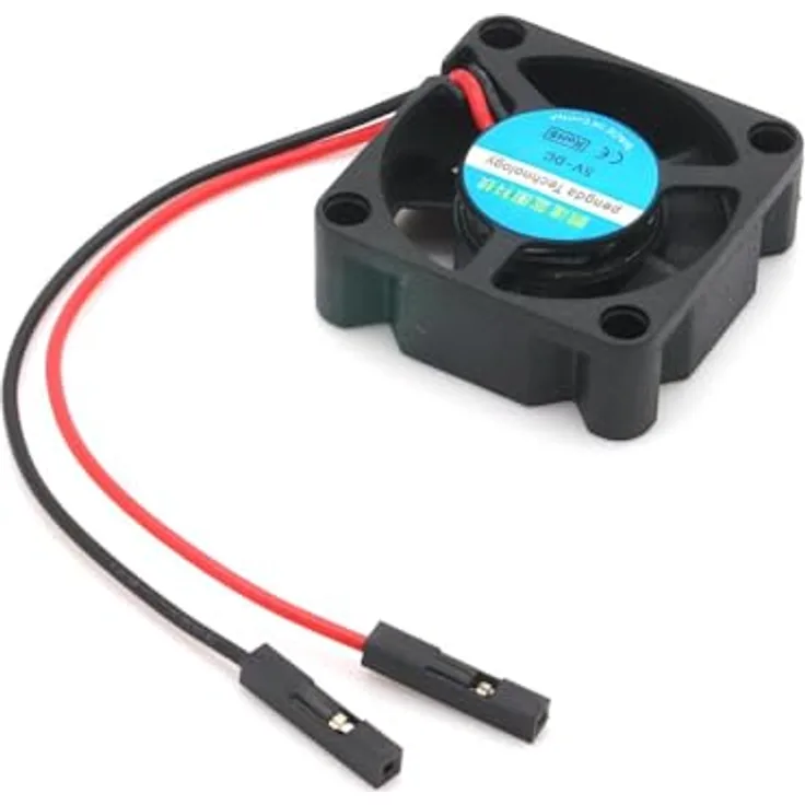 Lüfter 30x30x10mm 5V DC mit Dupont Steckverbinder