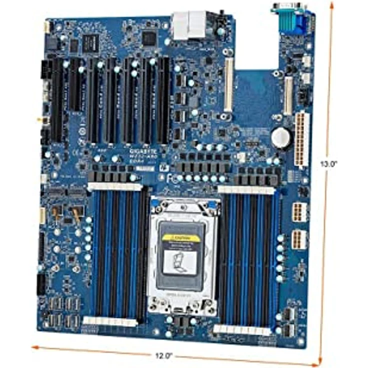 GIGABYTE MZ32-AR0, Mainboard für AMD EPYC, 64 Kerne, 128 GB DDR4-RAM, Socket SP3, 7 nm, integrierte SAS-Ports – Bild 4