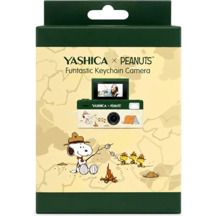 YASHICA Peanuts Funtastic Keychain Kamera, Mini Digitalkamera mit 2MP, LCD-Display, 720P Videoaufnahme und erweiterbarem Speicher – Bild 5