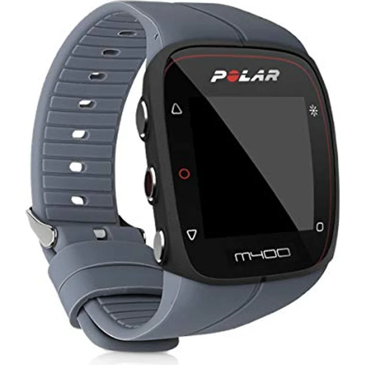 kwmobile Sport Ersatzarmband TPU mit Uhrenverschluss (Größe S) für Polar M400 / M430 Anthrazit – Bild 2