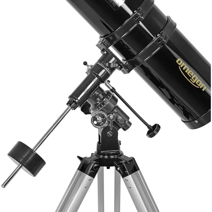 Omegon N 150/750 EQ-3, astronomisches Teleskop für Einsteiger in die Deep-Sky Beobachtung mit 150mm Öffnung, leicht bedienbar, umfangreiches Zubehör – Bild 5