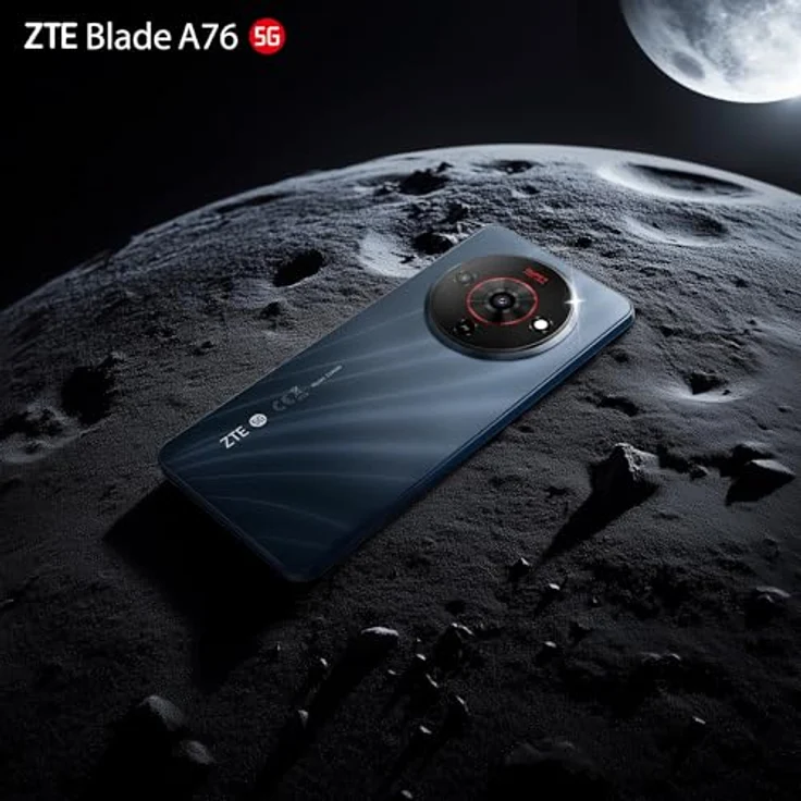 ZTE Blade A76 5G, Smartphone mit 4GB RAM und 128GB Speicher, schwarz – Bild 2