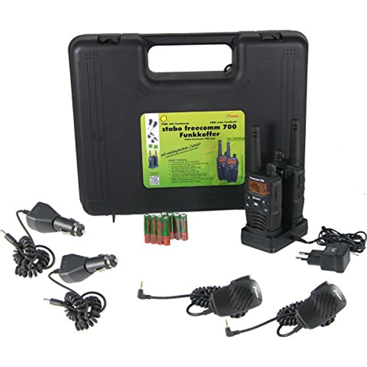Stabo Elektronik 20701 Freecomm 700 Funkkoffer PMR Funkgerät – Bild 2