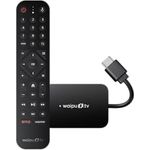 waipu.tv waipu.tv Stick (2. Generation) | 4K HDR Streaming mit Dolby Atmos, Fernbedienung mit Beleuchtung, 3 Monate Zugang zu 300 TV-Sendern & 40.000 Filmen und Serien