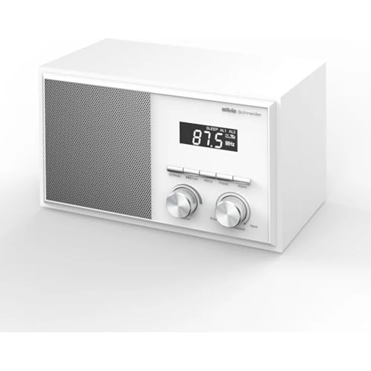 Silva Schneider Mono 1976 BT, Radiowecker mit Bluetooth, FM-Radio, Weckfunktion, Weiss – Bild 4