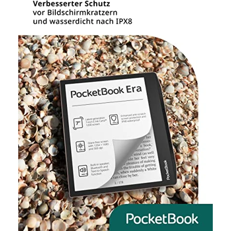 Pocketbook Era WLAN 16 GB 7 Zoll, Stardust Silver (PB700-U-16-WW-B) – Bild 3