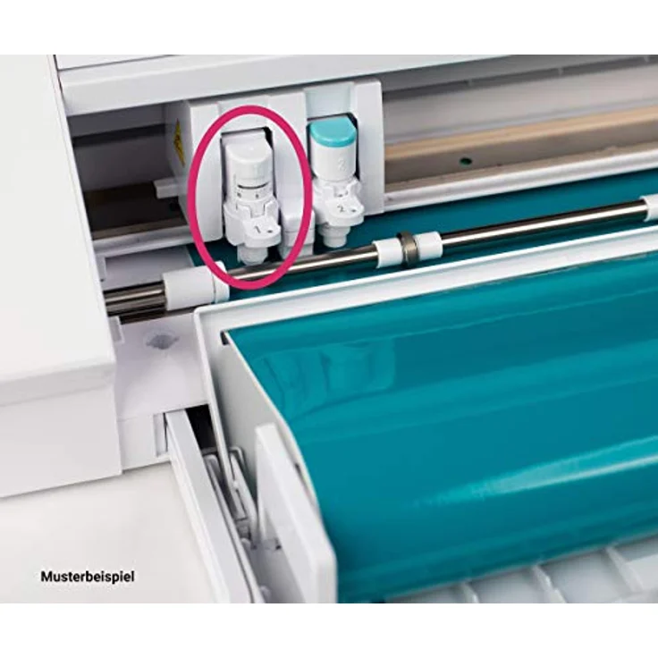 Silhouette America SILH-BLADE-AUTO-2 Automatik-Messer für Silhouette CAMEO 4/5, Portrait 3/4 und CURIO-2, gesinterte Wolframlegierung, automatisches Anpassen der Klingenlänge 0,1 mm - 1 mm – Bild 4