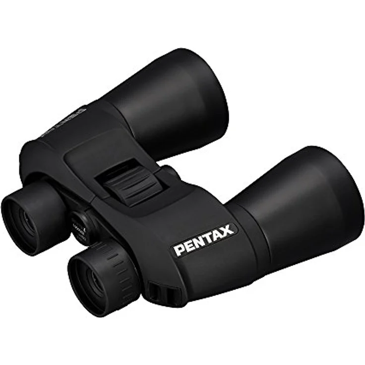 Pentax SP 16x50 Fernglas, BaK4 Glasprismen, Aluminium-Druckguss Gehäuse, mehrfach vergütete Linsen, komplett gummiert – Bild 1