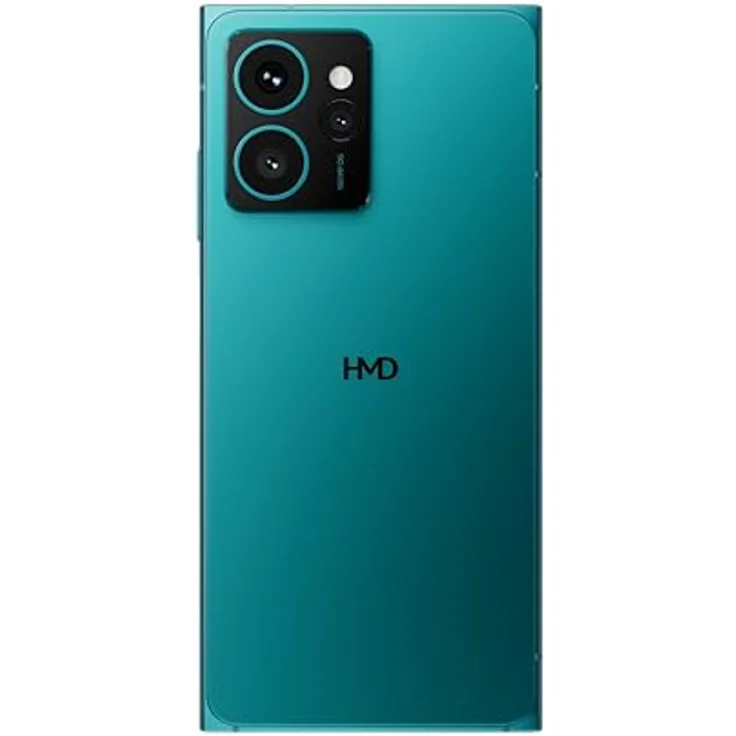 HMD Skyline Smartphone Blue Topaz, 8GB RAM/256GB Speicher, 4600 mAh Akku, 6,55“ pOLED Display, 50 MP Selfie + 108MP Hauptkamera, Android 14, 5G, IP54 Zertifiziert, Quick Fix Design – Bild 5