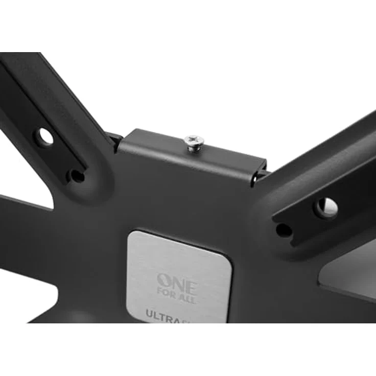 One for All WM 6254, Ultraslim TV Wandhalterung für 43 Zoll Fernseher, Schwenk- und Neigungseinstellung, Schwarz – Bild 6