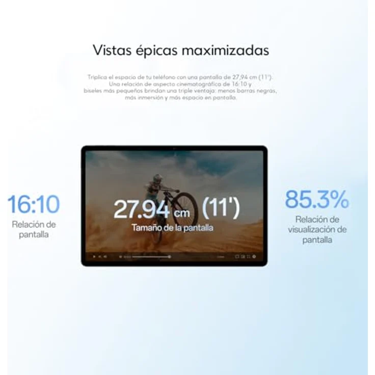 OnePlus Pad Lite WiFi 128GB Blau – Bild 5