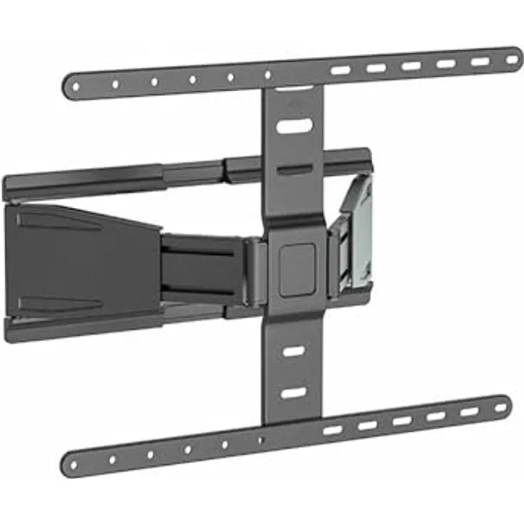 Equip 650344 Ultraflache, voll bewegliche TV-Wandhalterung für 43–90 Zoll, Ultraschlankes Design in eleganter Optik