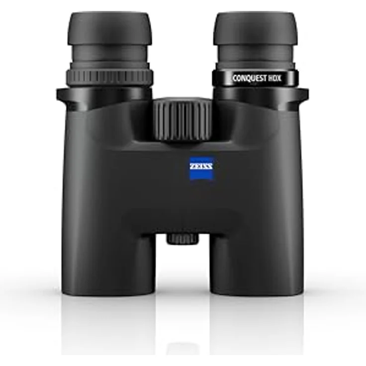 Zeiss Conquest HDX Fernglas 8x32 Wasserdicht, Kompakt mit LotuTec T* HD beschichtetem Glas für optimale Klarheit bei allen Wetterbedingungen für Vogelbeobachtung, Jagd, Sightseeing, Schwarz – Bild 2