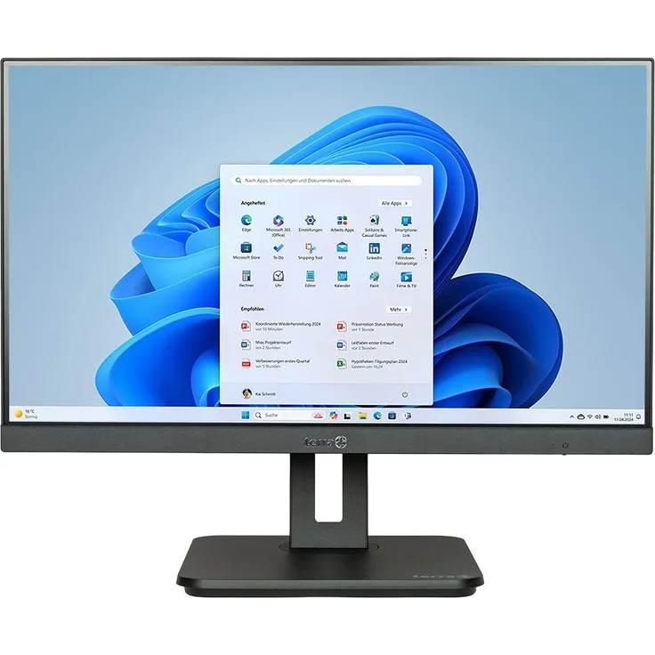 Terra All-In-One-PC 2410Ha Greenline, Intel Core i5-12400, 16 GB RAM, 500 GB SSD, 23.8 Zoll Full HD Display
