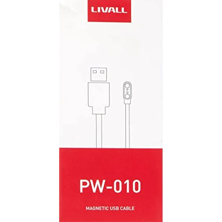 LIVALL Magnetisches Ladekabel für Smart-Helme BH60SE/BH51T/MT1, USB-Kabel, 0,02 kg