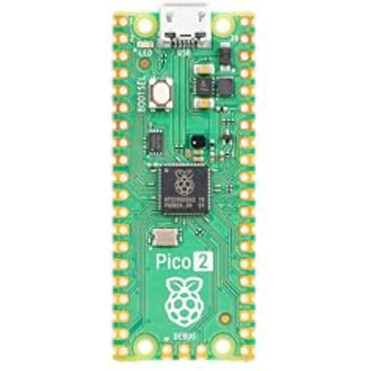 Raspberry Pi Pico 2, RP2350 Mikrocontroller-Board mit Dual Arm Cortex-M33 und 4 MB Flash-Speicher – Bild 1