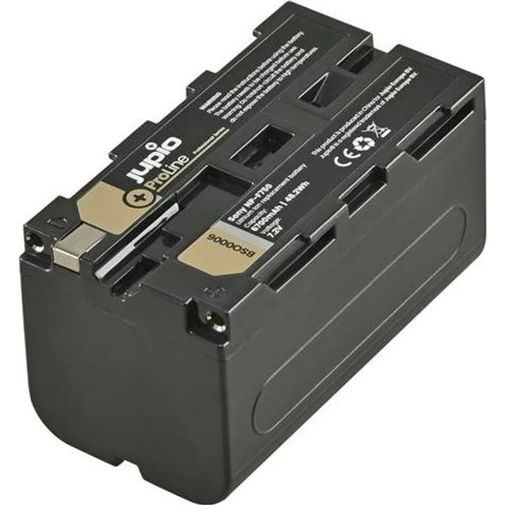 Jupio ProLine NP-F750, 6700 mAh Akku für Sony NP-F750 Digitalkameras und Camcorder