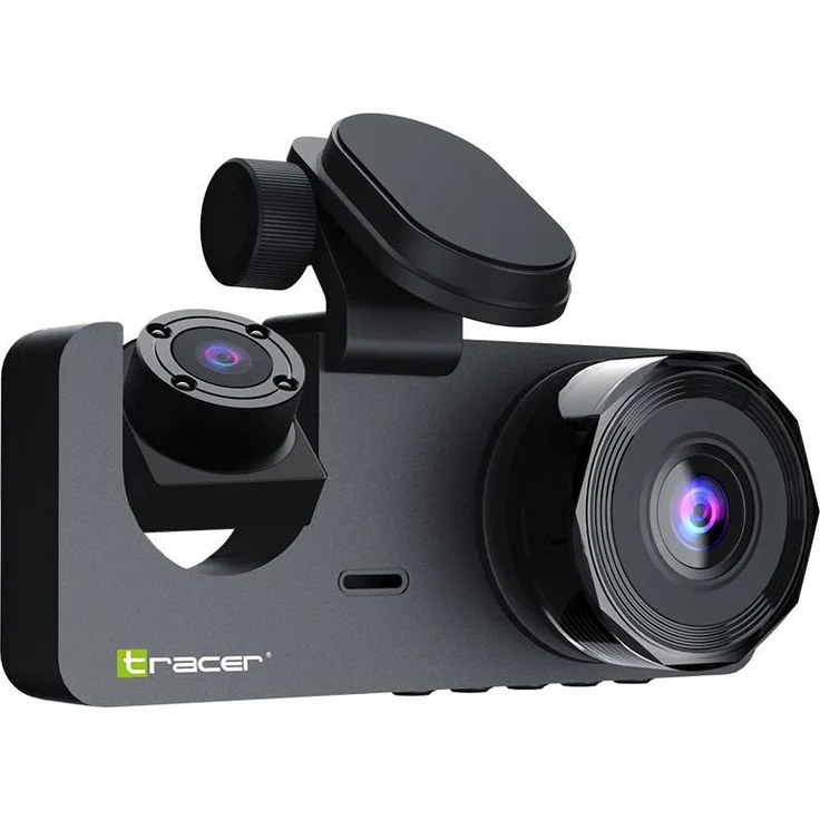Tracer Halo 360, Dashcam mit eingebautem Display, Mikrofon und Full HD, Schwarz