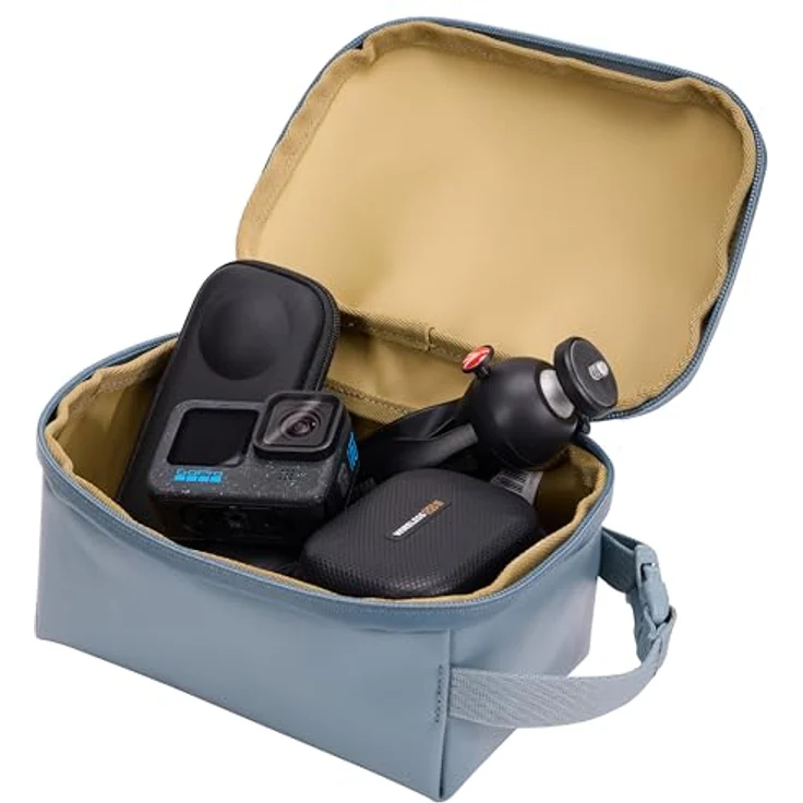 Thule Chasm Small Gear Cube, Kamera Schultertasche mit 3 l Volumen, Blau – Bild 8