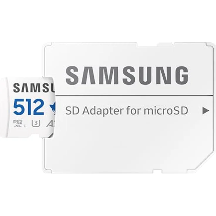Samsung Sonic the Hedgehog(TM) 512 GB microSD-Karte + SD-Adapter, UHS-I U3, Full HD & 4K UHD, 180 MB/s Lesen, 130 MB/s Schreiben, Datenspeicher für Handheld-Konsolen, Blau – Bild 3