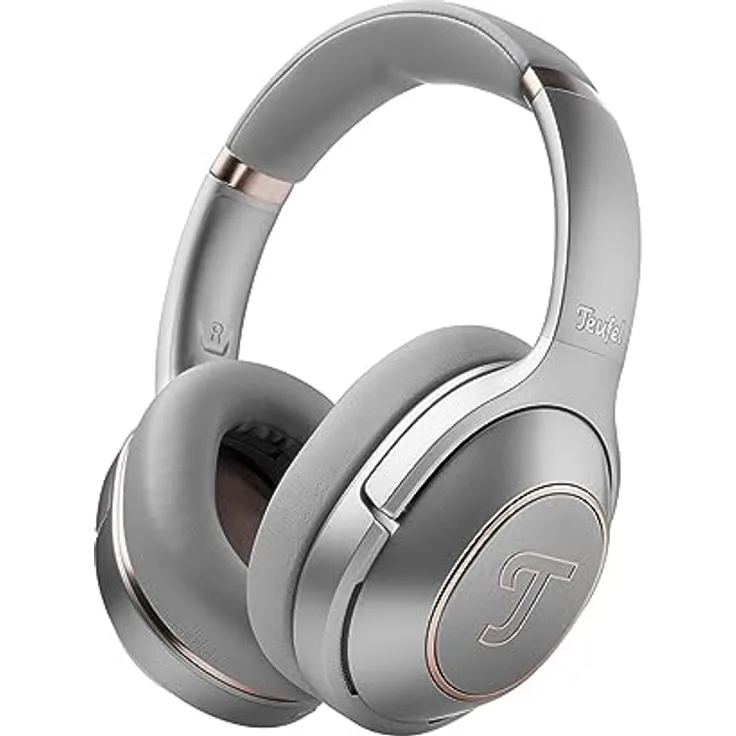 Teufel REAL Blue PRO Ohrumschließender HD-Bluetooth-Kopfhörer mit Active Noise Cancelling - Grau