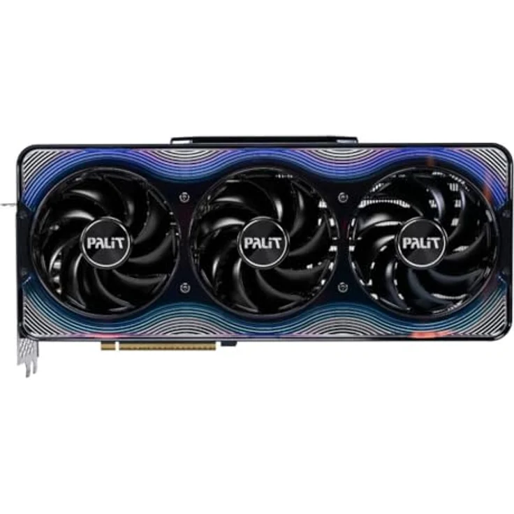 Palit Palit GeForce RTX 5090 GameRock Grafikkarte (32 GB, GDDR7) mit TurboFan 4.0 und Chameleon Panel, Schwarz – Bild 2