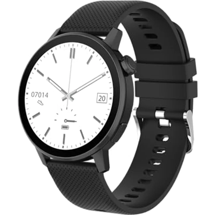 DCU TECNOLOGIC Damen-Smartwatch mit GPS und Bluetooth-Anrufen, 1,32 Zoll AMOLED-Display, über 130 Sportmodi, Höhenmesser, Barometer, kompatibel mit Android – Bild 3