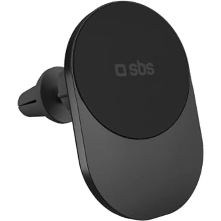SBS Lüftungsschlitz-Universalhalter 15W Wireless Charge, Smartphone Halterung, Schwarz – Bild 2