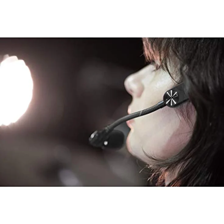 Shure SM35-XLR Performance Headset-Kondensatormikrofon, inkl. Windschutz mit Snap-Fit Halterung und Inline-XLR-Vorverstärker – Bild 2