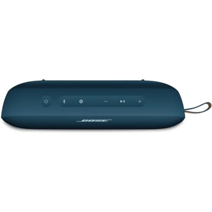 Bose SoundLink Flex (2. Gen.), Tragbarer Bluetooth-Lautsprecher mit naturgetreuem Klang, bis zu 12 Stunden Akkulaufzeit, staub- und wasserdicht, Dämmerungsblau – Bild 4