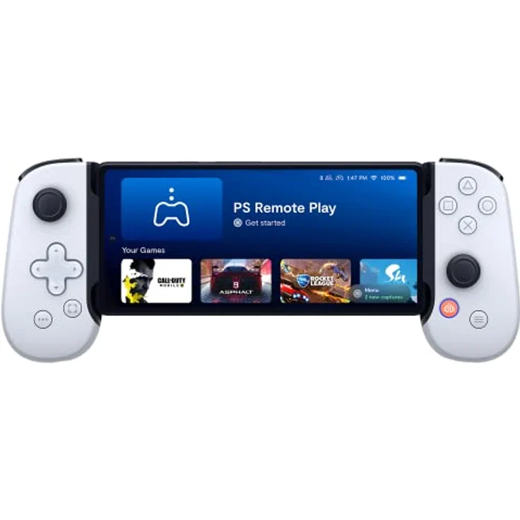 BACKBONE One Mobiler Gaming-Controller für das Android & iPhone 15 Series (USB-C) - PlayStation Edition - Verwandeln Sie Ihr Handy in eine Spielekonsole - Spiele Xbox, PlayStation, PR, Roblox & mehr – Bild 1
