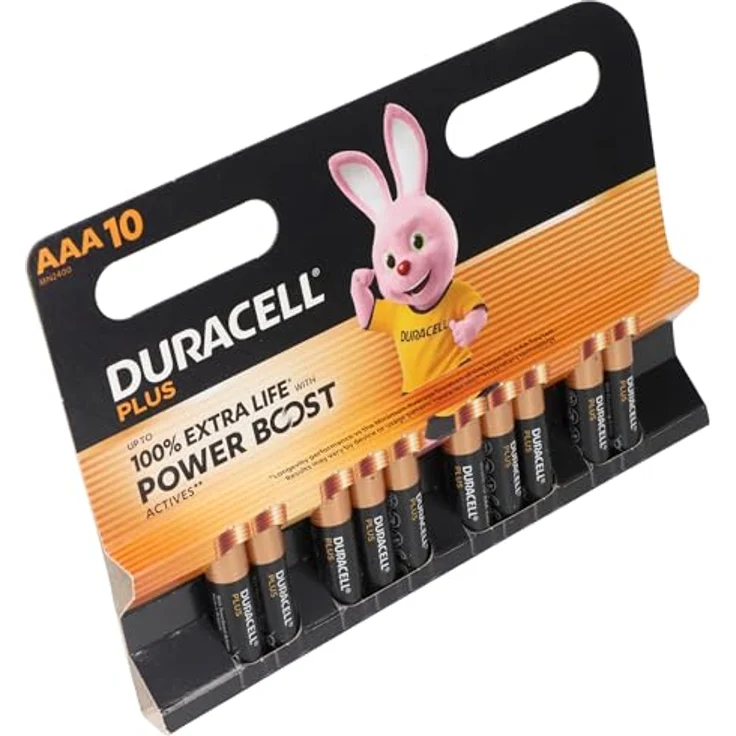 Duracell Plus Power Boost AAA Batterien, 10er Blister mit Power Boost Formel für optimierte Leistung – Bild 6
