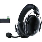 Razer Blackshark V2 Pro (Xbox) - Kabelloses Konsolen E-Sport Headset für Xbox S|X & One (Triforce 50mm Treiber, HyperSpeed Wireless 2,4 GHz, abnehmbares HyperClear Mikrofon) Schwarz