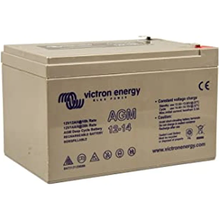 Victron Energy BAT212120086 Blei-Gel Akku 12V 14Ah, wartungsfrei, kompakt (151 x 101 x 98 mm) – Bild 2