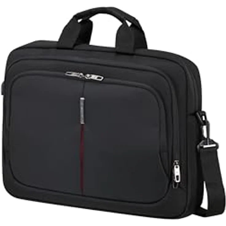 Samsonite GUARDIT 3.0 Aktentasche, Laptop-Tasche für Geräte bis 17,3 Zoll, aus recyceltem PET Polyester, schwarz – Bild 1