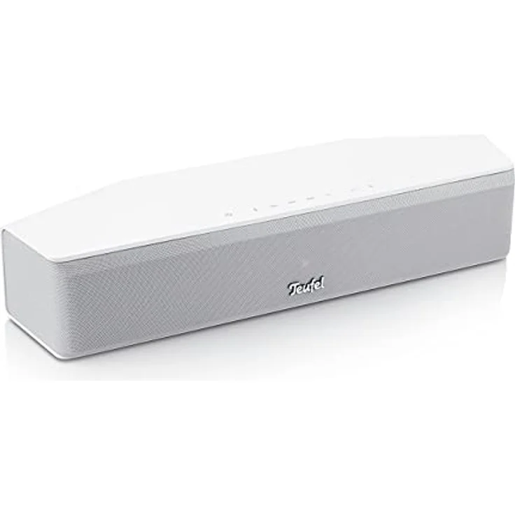 Teufel CINEBAR ONE Soundbar Bluetooth Musik Sound Games Film PC Notebook Weiß – Bild 2
