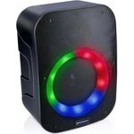 Dunlop Bluetooth Lautsprecher TWS 20W - 1200 mAh - koppelbar - mit Licht - Schwarz