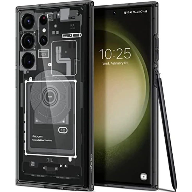 Spigen Ultra Hybrid ZeroOne Hülle Kompatibel mit Samsung Galaxy S23 Ultra 5G -ZeroOne – Bild 1