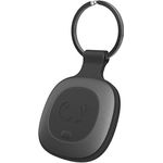 Fresh 'n Rebel Smart Finder - Funktioniert mit Apple Wo Ist? (IOS), Schlüsselfinder mit Lautsprecher, Smart Tag, IP67 Staub- und wasserdicht, Unterstützt Lost Mode, Austauschbare Akku (Storm Grey)