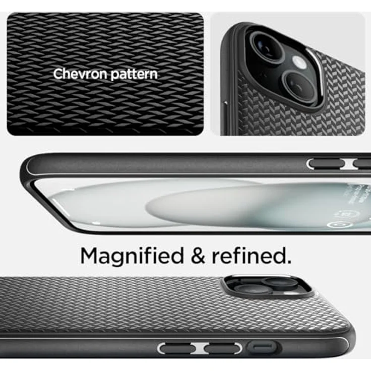 Spigen Hülle für iPhone 15 Mag Armor MagFit Kompatibel mit MagSafe -Schwarz – Bild 3