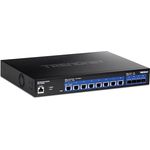 Trendnet TEG 7124WS, 12-Port Web Smart Netzwerk Switch, Schwarz, IPv6-fähig mit VLAN, QoS und SNMP-Verwaltung