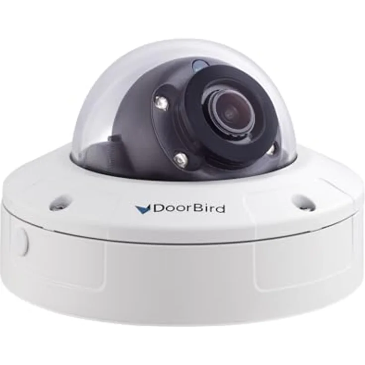 DoorBird A1131 IP Video Mini Dome Kamera, Full HD mit Sony Starvis Bildsensor, PoE und WLAN-fähig, kompakt und robust