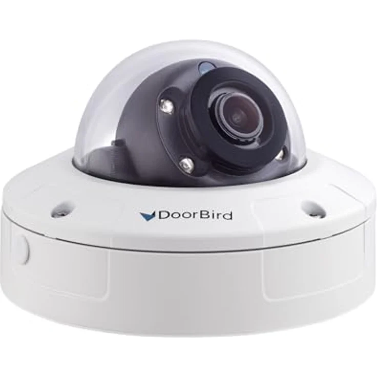 DoorBird A1131 IP Video Mini Dome Kamera, Full HD mit Sony Starvis Bildsensor, PoE und WLAN-fähig, kompakt und robust – Bild 1