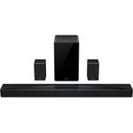TCL Q85H Pro 7.1.4 Kanal Soundbar mit Dolby Atmos, 860W, HDMI eARC 2.1, Bluetooth 5.1 und drahtlosem Subwoofer, Wandmontierbar, kompatibel mit Apple Airplay